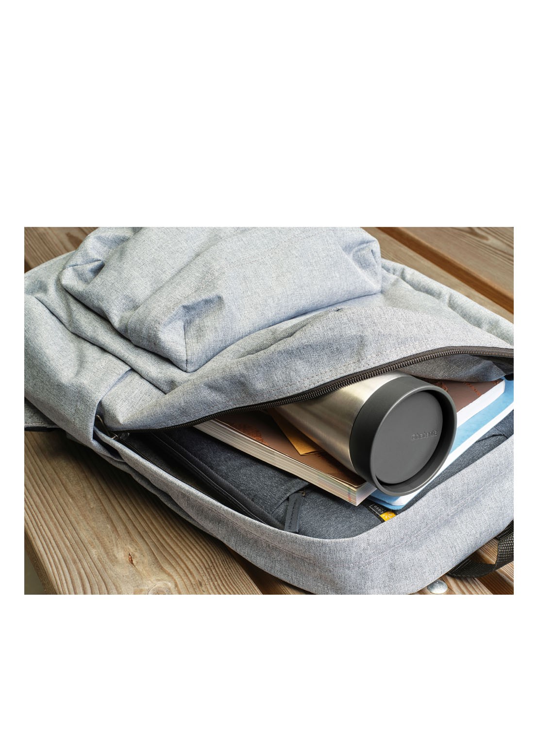 Brabantia Bo Touch Bin recycle prullenbak met deksel op pootjes 3 x 11 liter - detail 6 grijs