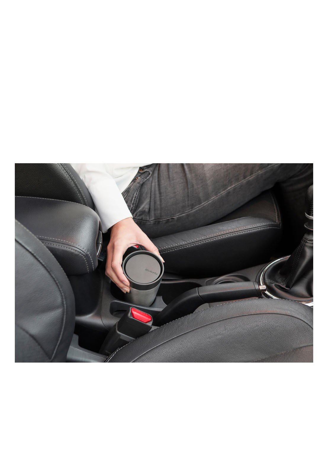 Brabantia Bo Touch Bin recycle prullenbak met deksel op pootjes 3 x 11 liter - detail 7 grijs