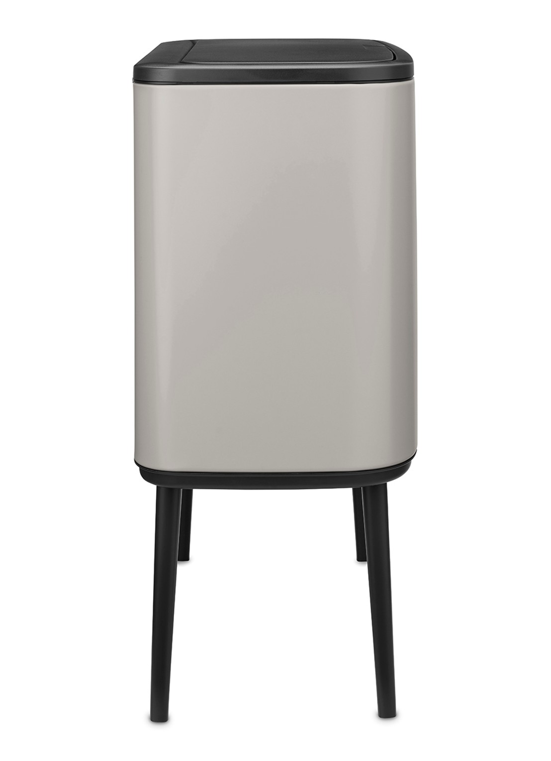 Brabantia Bo Touch prullenbak 3 x 11 liter - detail 4 middengrijs