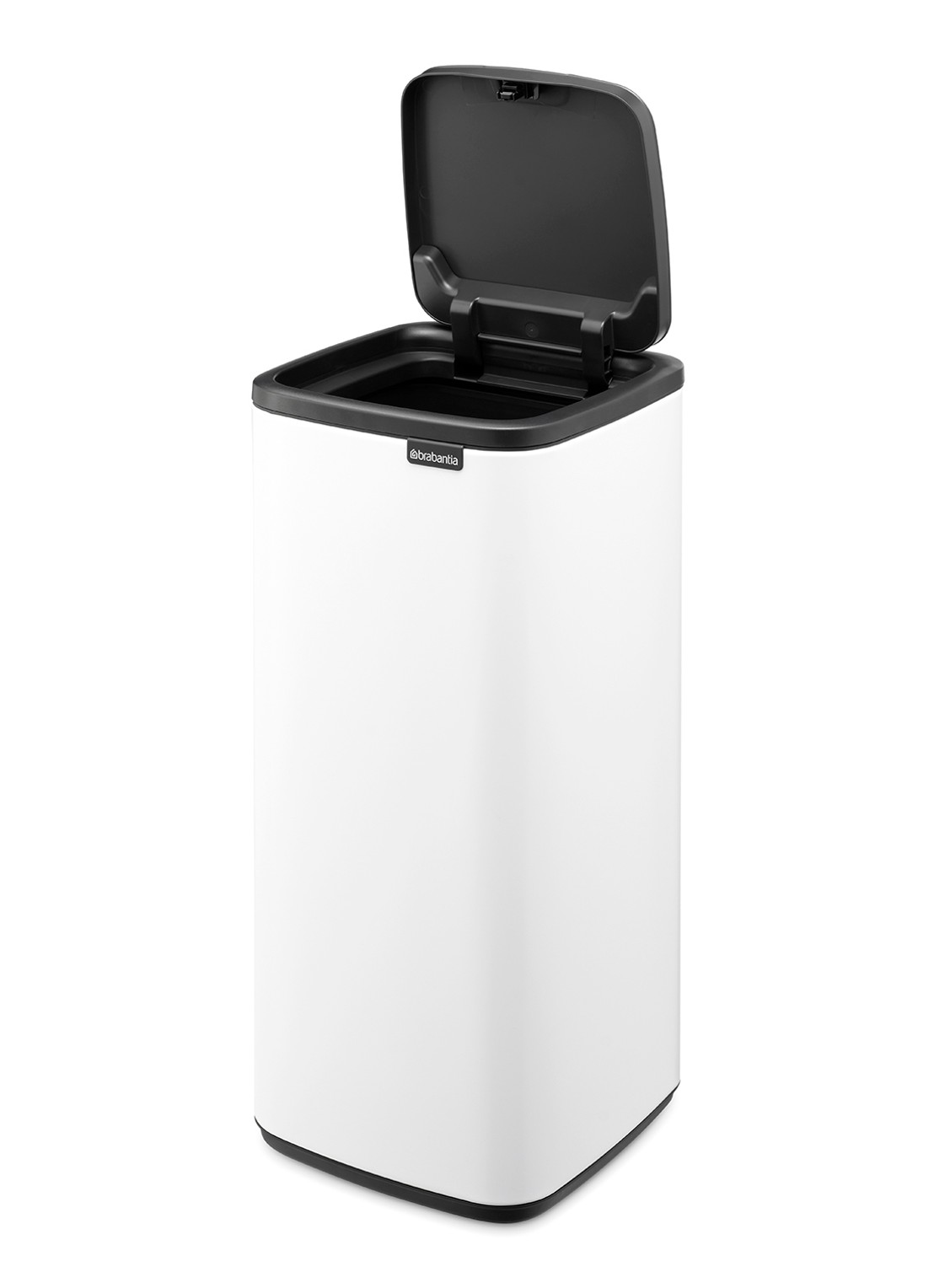 Brabantia Bo touch prullenbak 30 liter - achterkant wit