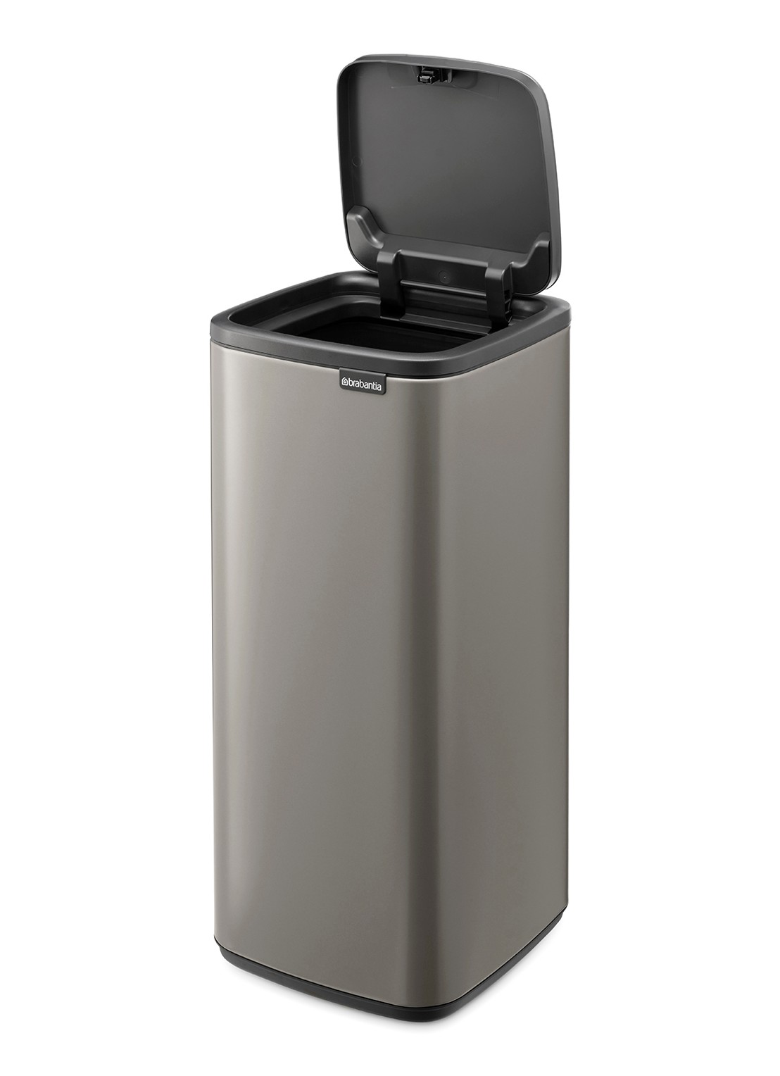 Brabantia Bo touch prullenbak 30 liter - achterkant 8 grijs