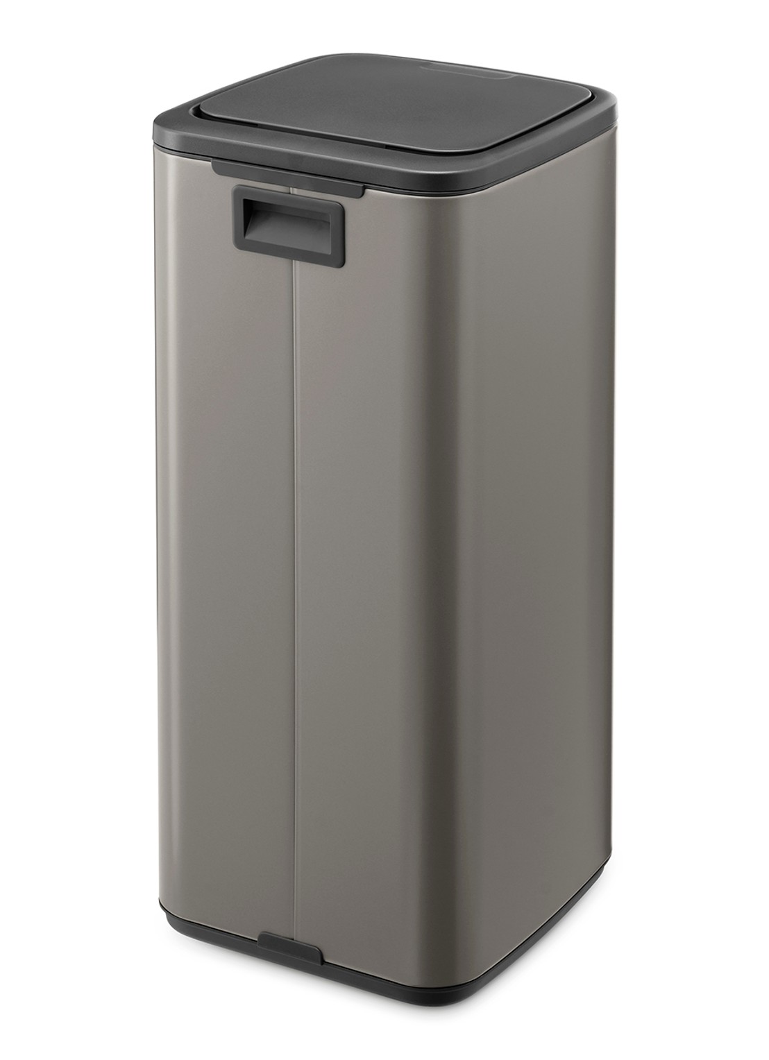Brabantia Bo touch prullenbak 30 liter - detail 3 grijs