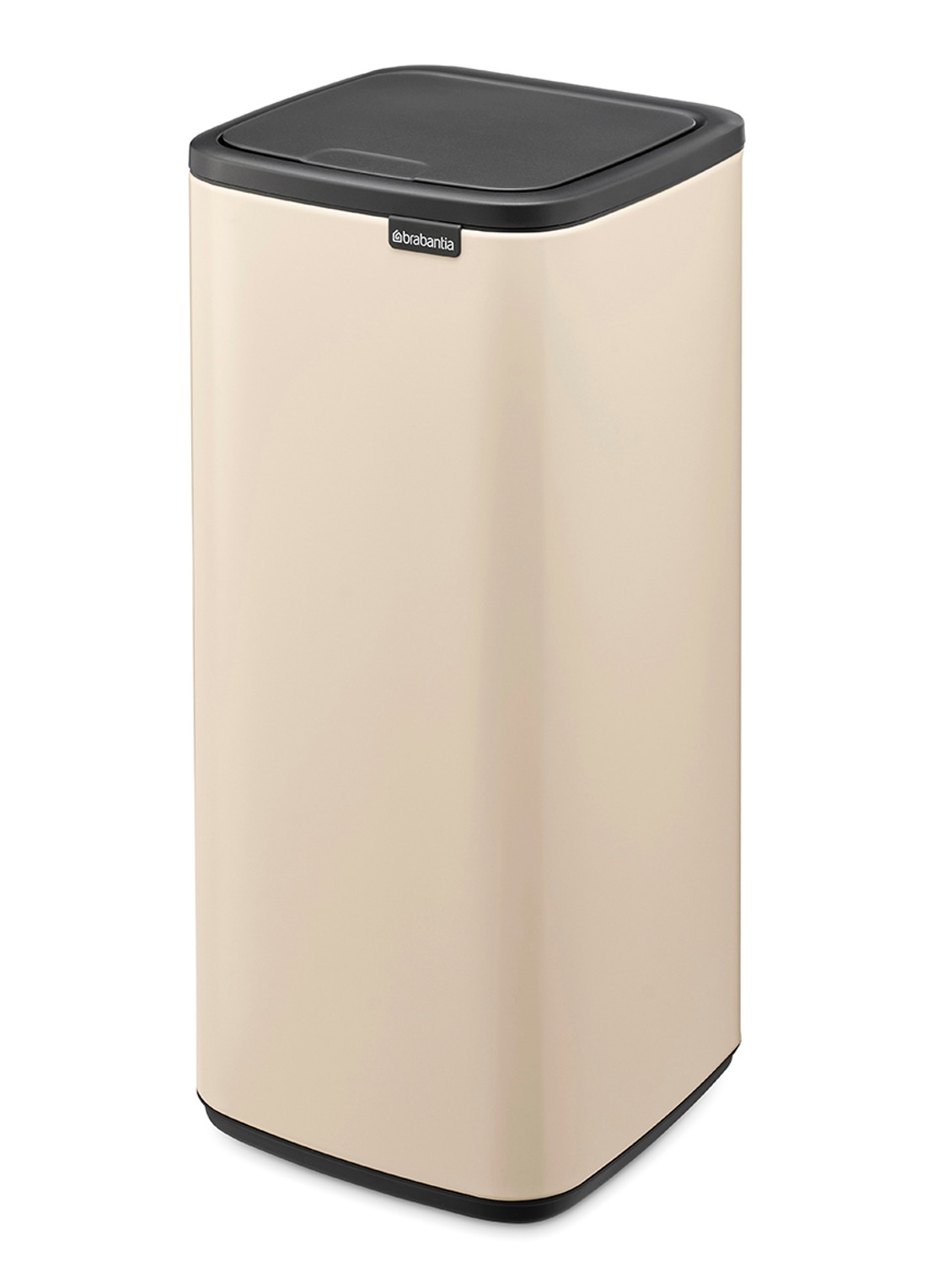 Brabantia Bo touch prullenbak 30 liter - voorkant 7 beige