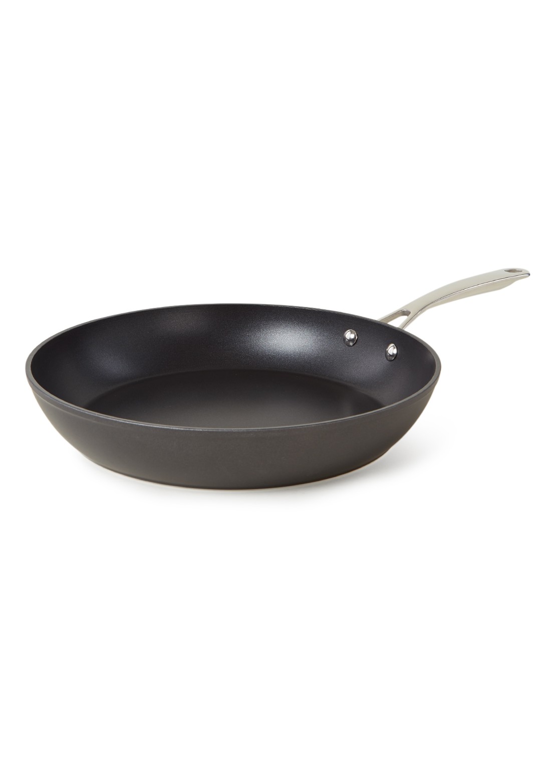 Brabantia Chrome koekenpan Ø30 cm - voorkant zwart