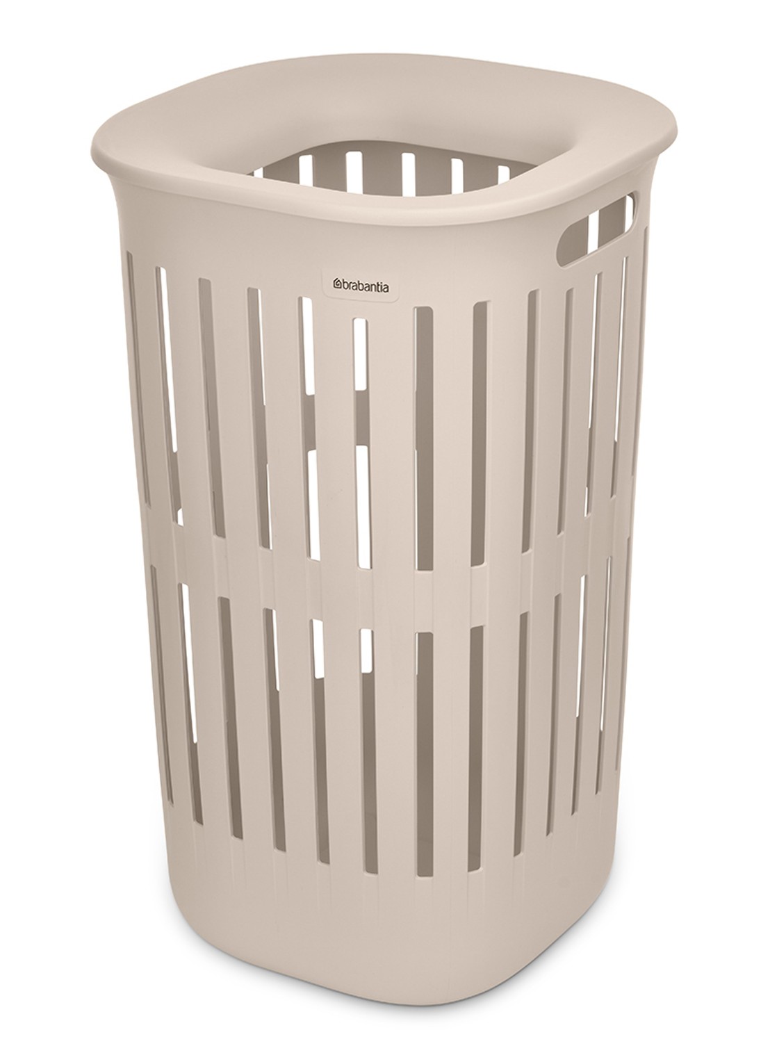 Brabantia Collect-It wasmand 55 liter set van 2 - voorkant 3 beige