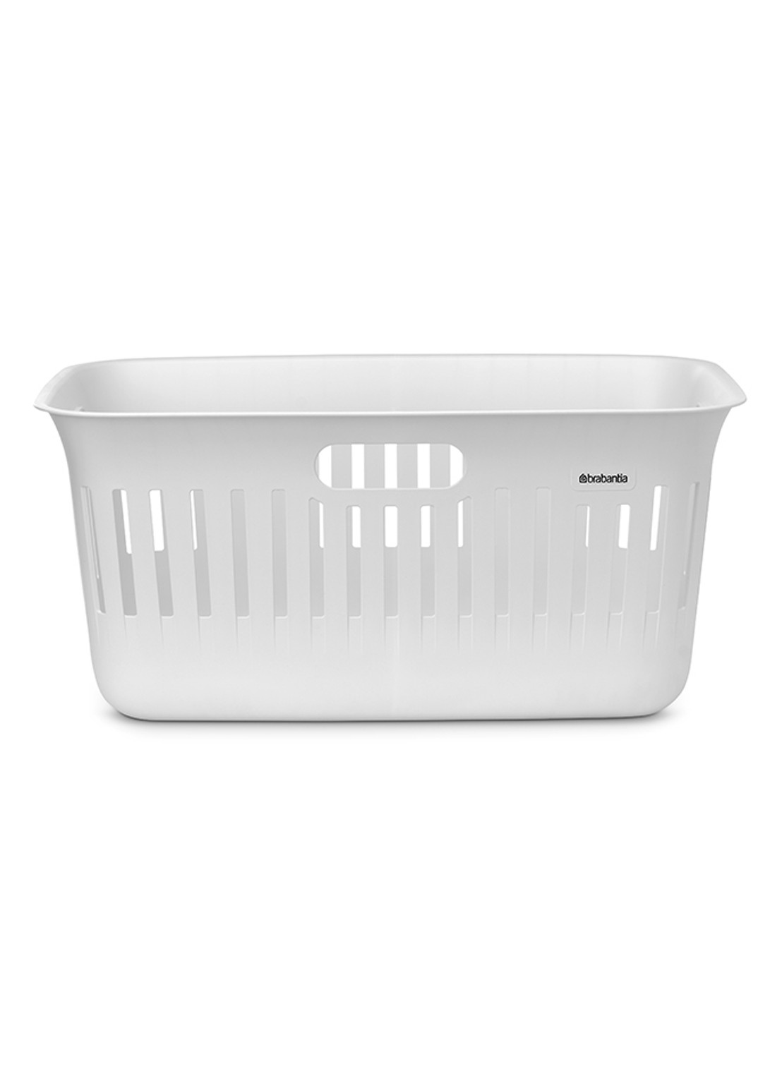 Brabantia Collect-It wasmand met deksel 40 liter set van 2 - voorkant 8 wit