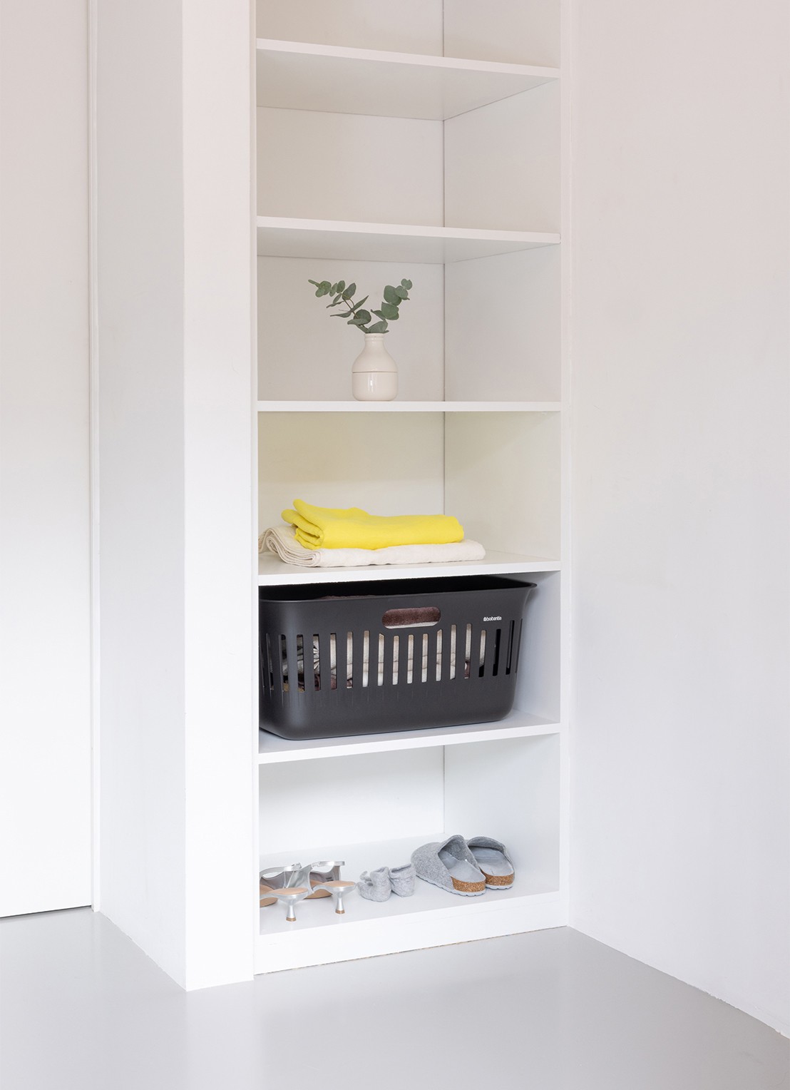 Brabantia Collect-It wasmand met deksel 40 liter set van 2 - detail 5 zwart
