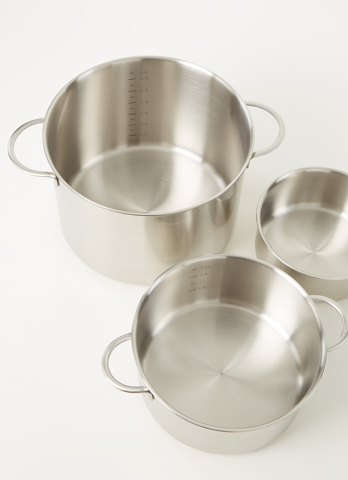 Brabantia Family pannenset 4-delig - detail 3 zilver