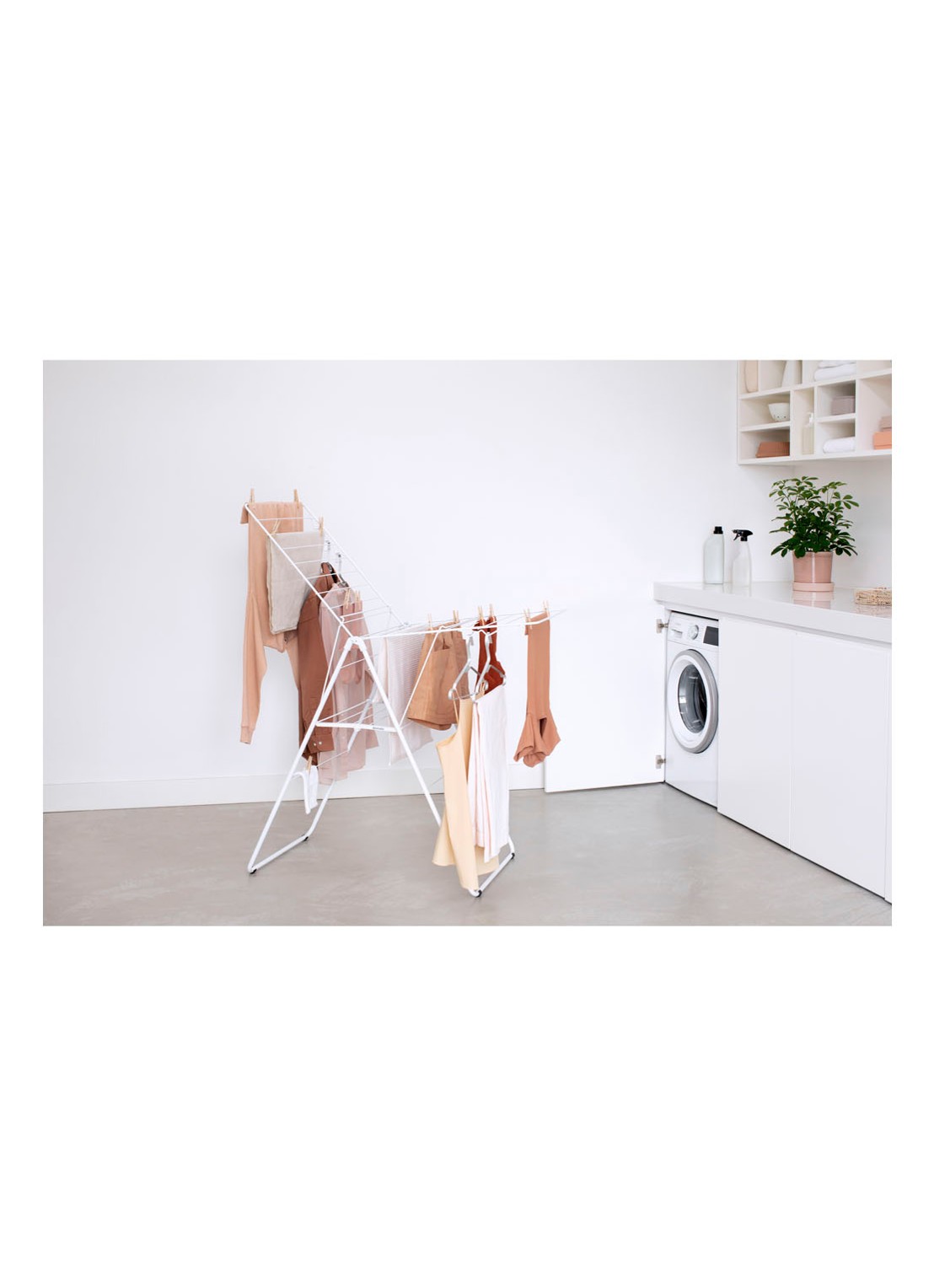 Brabantia Hangon droogrek 20 meter - detail 7 wit