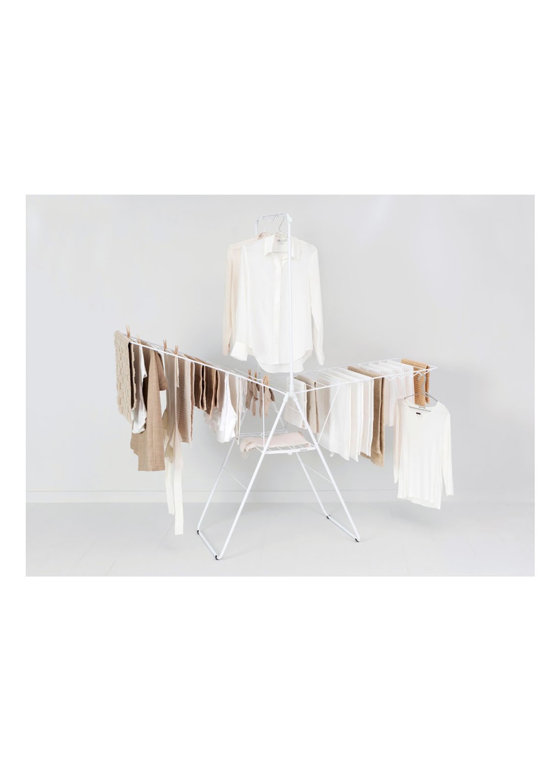 Brabantia Hangon droogrek 25 meter met beugel - detail 4 wit