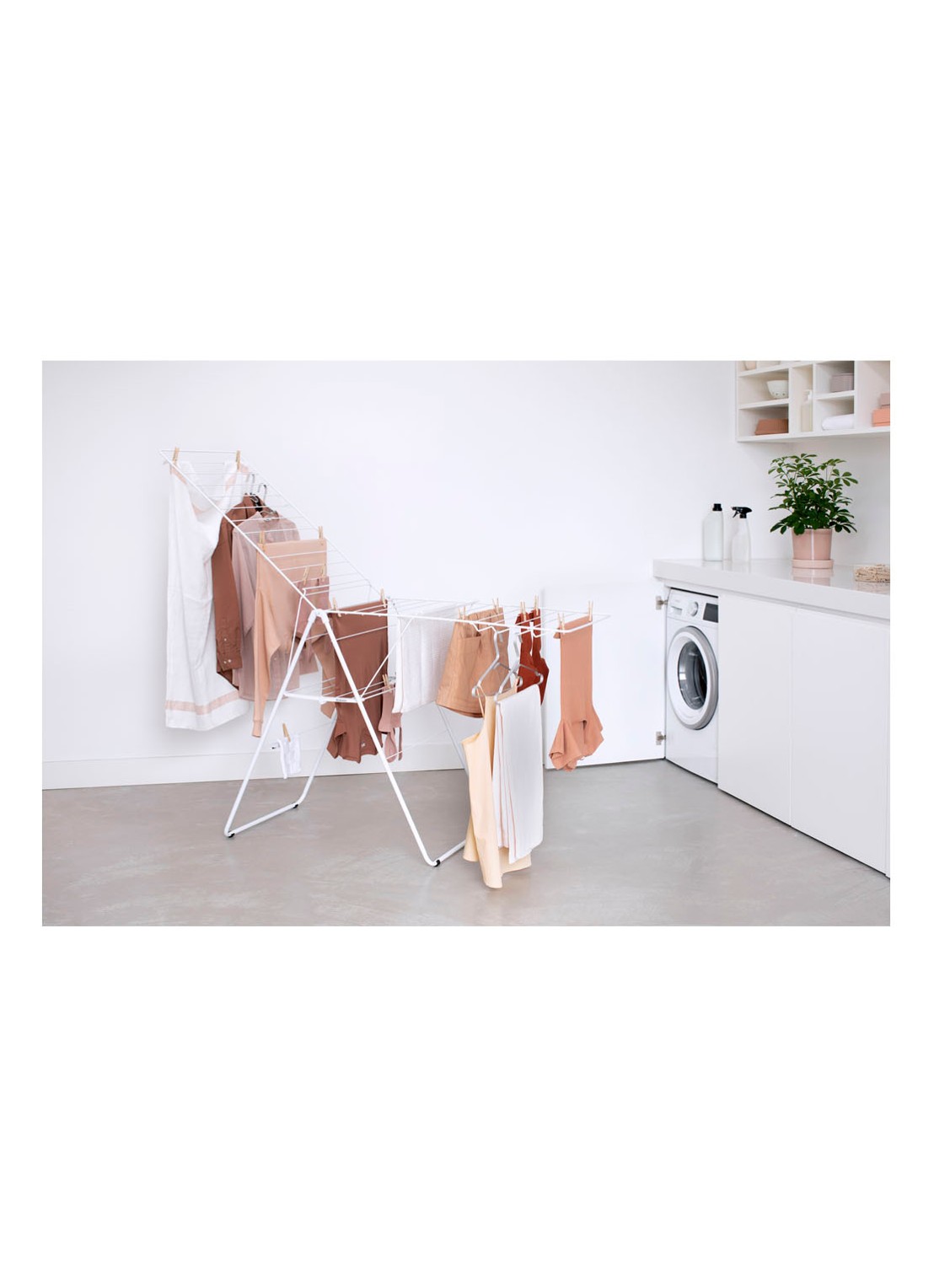 Brabantia Hangon droogrek 25 meter - detail 4 wit