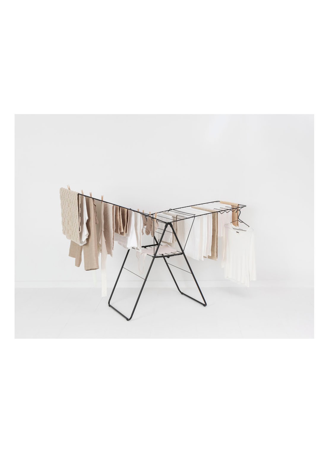 Brabantia Hangon droogrek 25 meter - detail 4 zwart