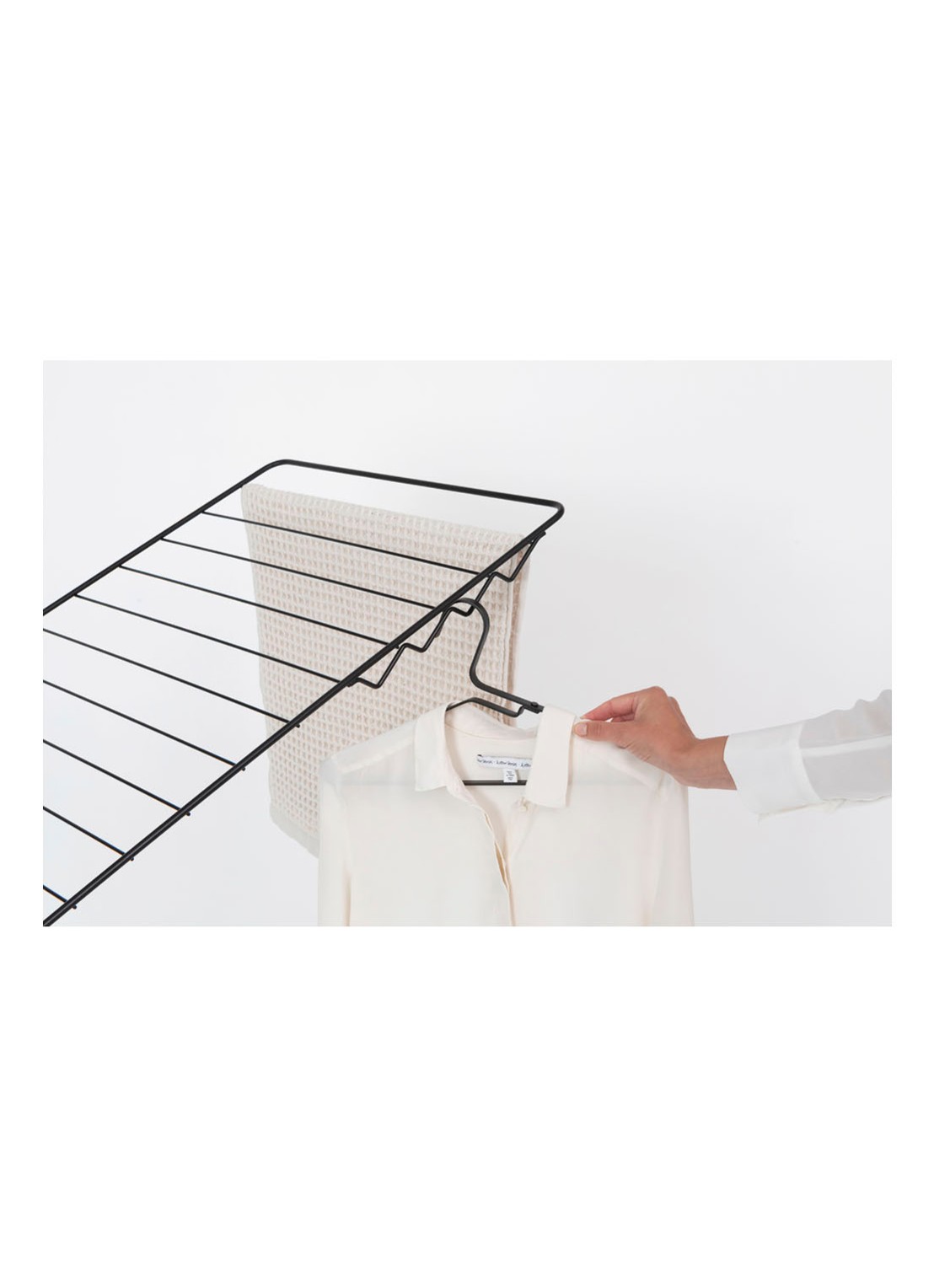 Brabantia Hangon droogrek 25 meter - detail 6 zwart