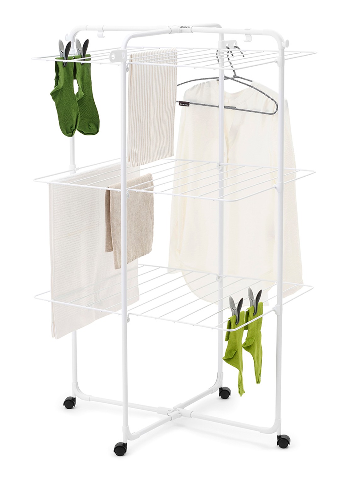 Brabantia HangOn droogtoren 23 meter - voorkant wit