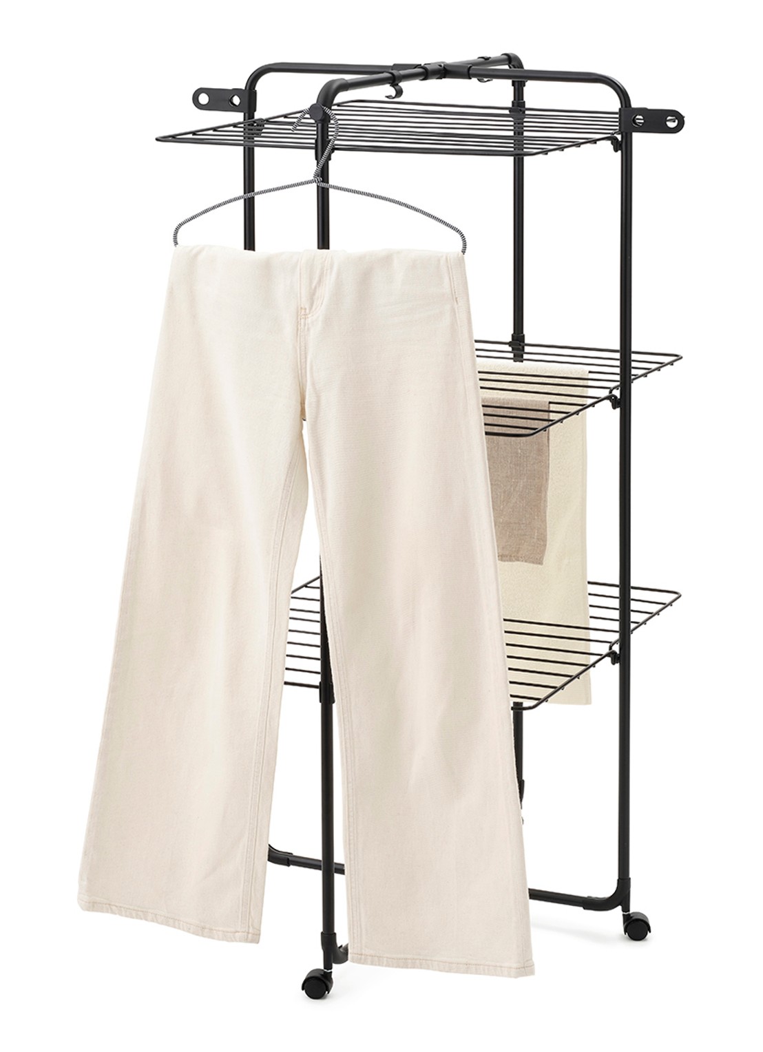 Brabantia HangOn droogtoren 23 meter - detail 3 zwart