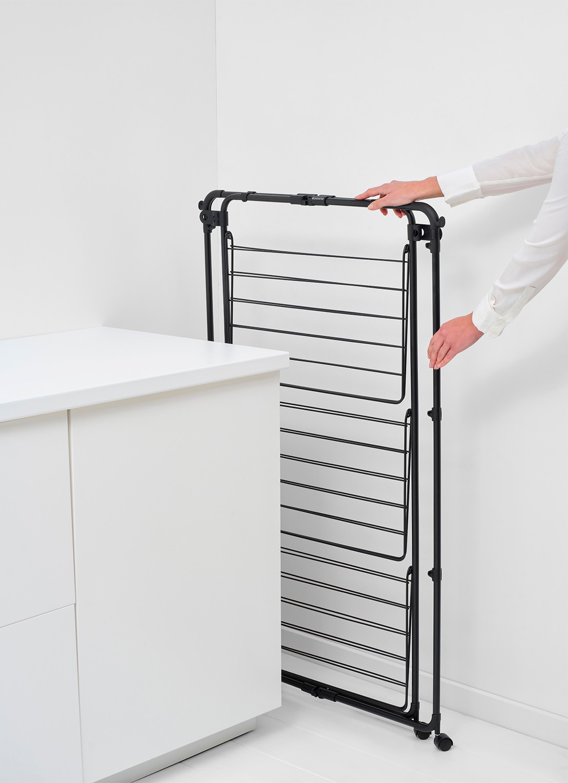 Brabantia HangOn droogtoren 23 meter - detail 4 zwart