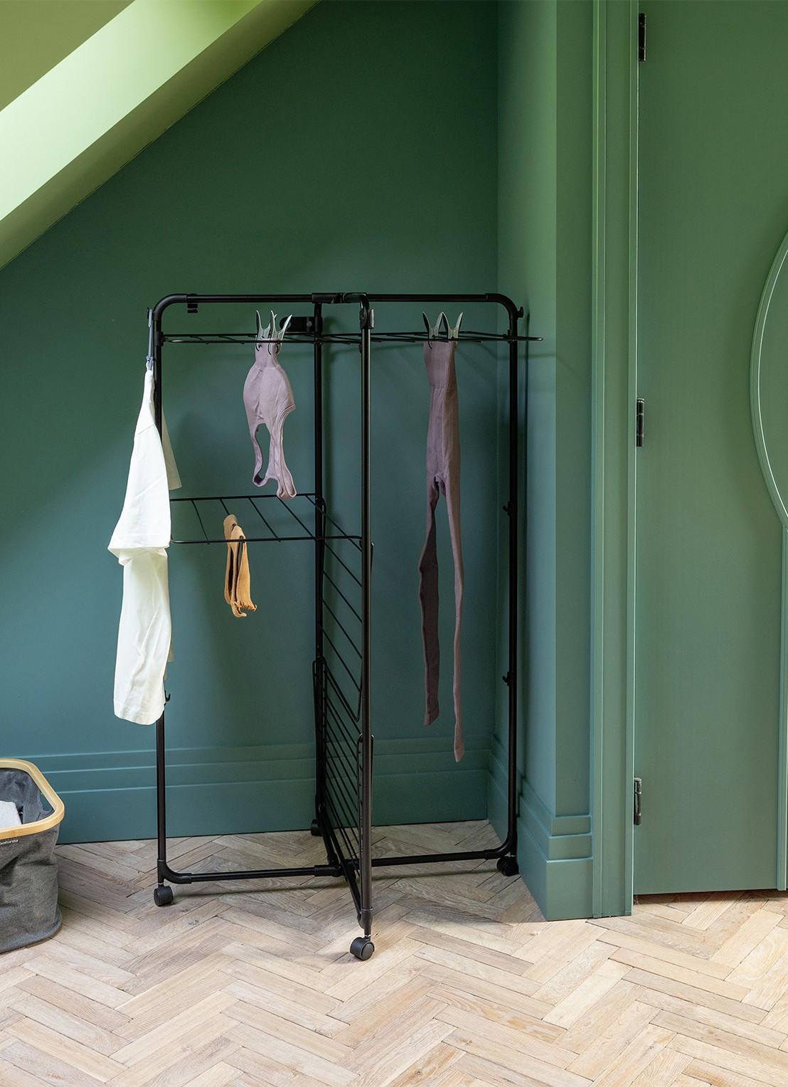 Brabantia HangOn droogtoren 23 meter - detail 6 zwart