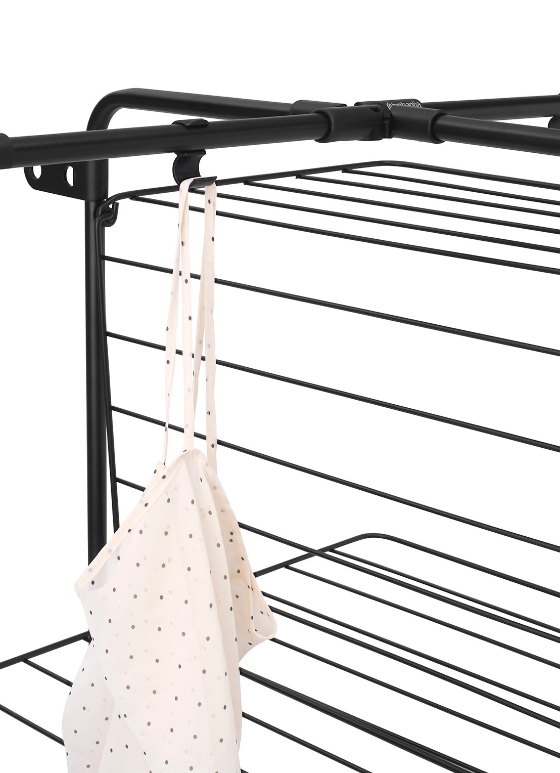 Brabantia HangOn droogtoren 30 meter - detail zwart