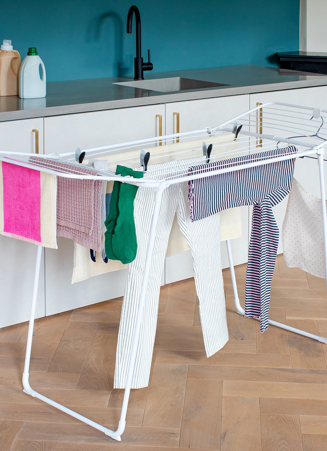 Brabantia HangOn Too droogrek 18 meter - detail 8 wit