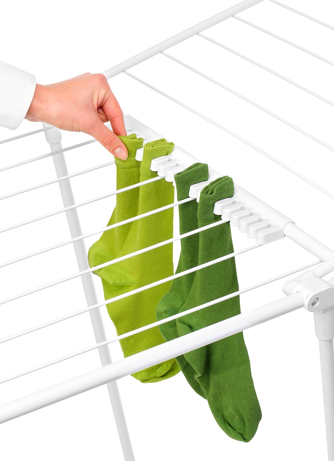 Brabantia HangOn Too droogrek 22 meter - detail 3 wit