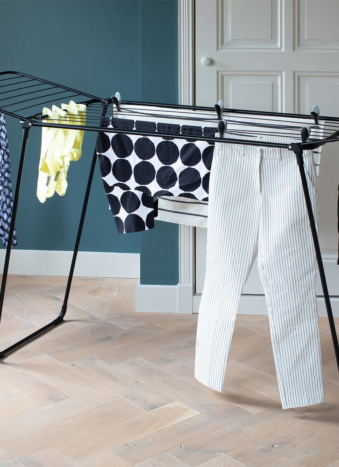 Brabantia HangOn Too droogrek 22 meter - detail 5 zwart