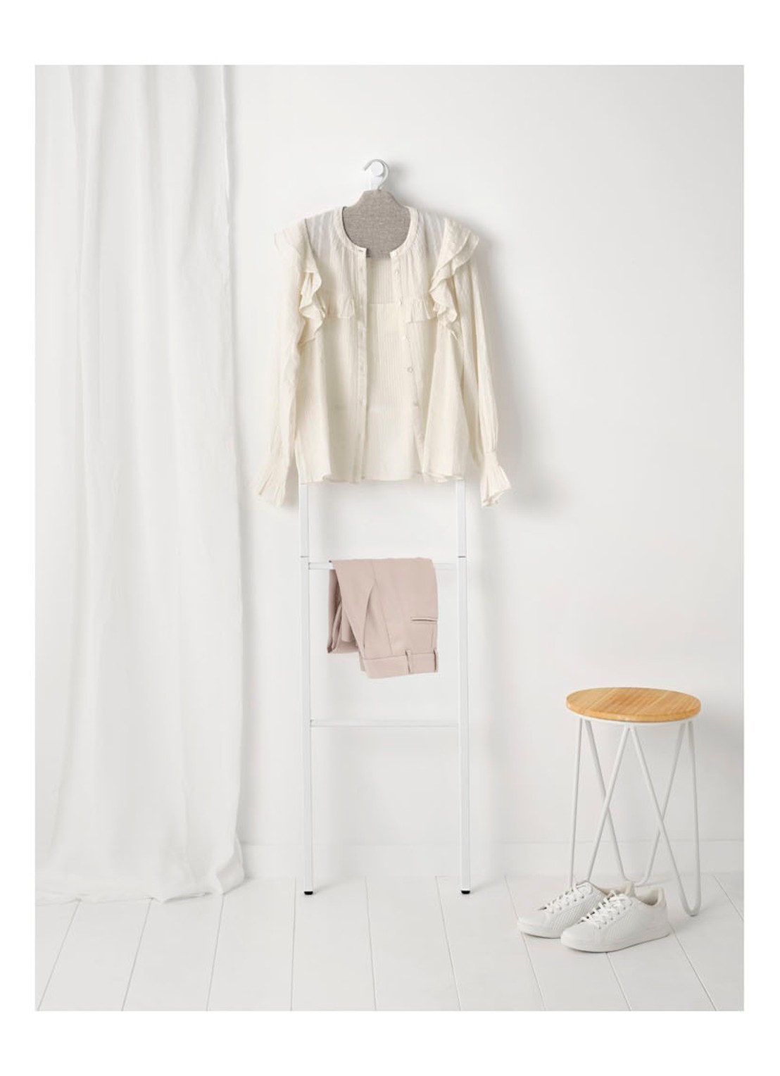 Brabantia Linn Dressboy kledinghouder 97 cm  - detail 3 wit