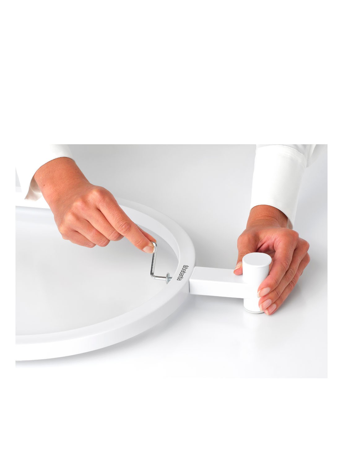 Brabantia Linn Dressboy kledinghouder 97 cm  - detail 6 wit