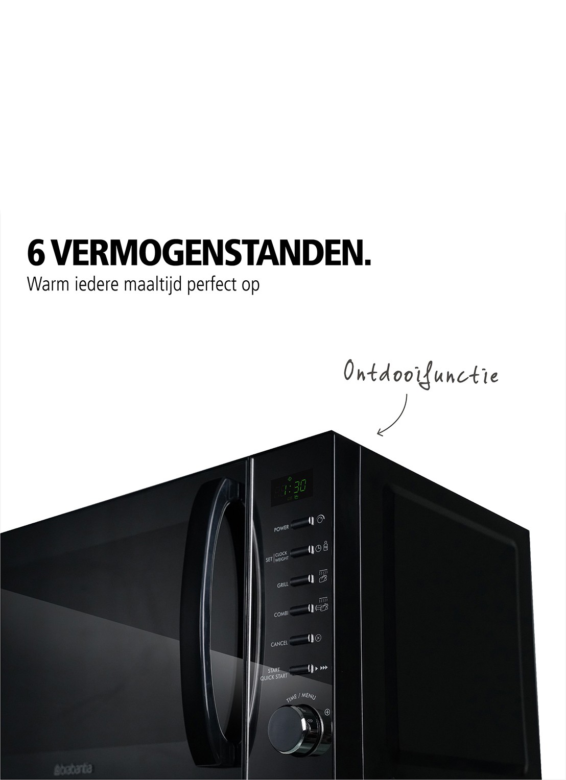 Brabantia Magnetron met Grill BBEK1145DG - detail 4 zwart