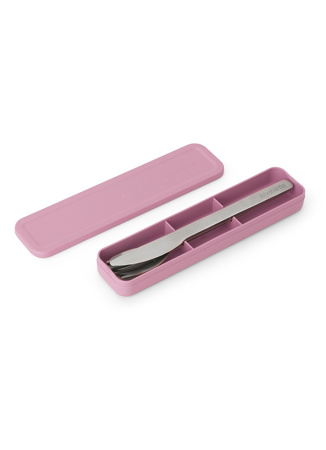 Brabantia Make & Take bestekset 3-delig - voorkant 5 donkerroze