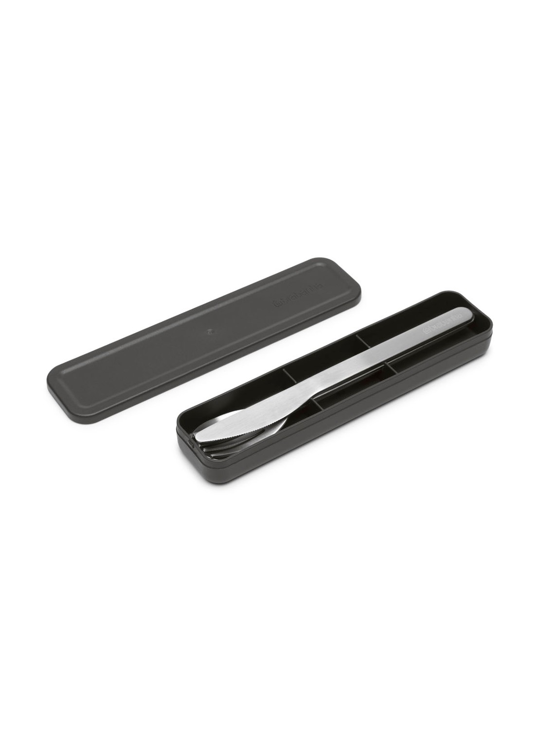 Brabantia Make & Take bestekset in houder 3-delig - voorkant 3 zwart