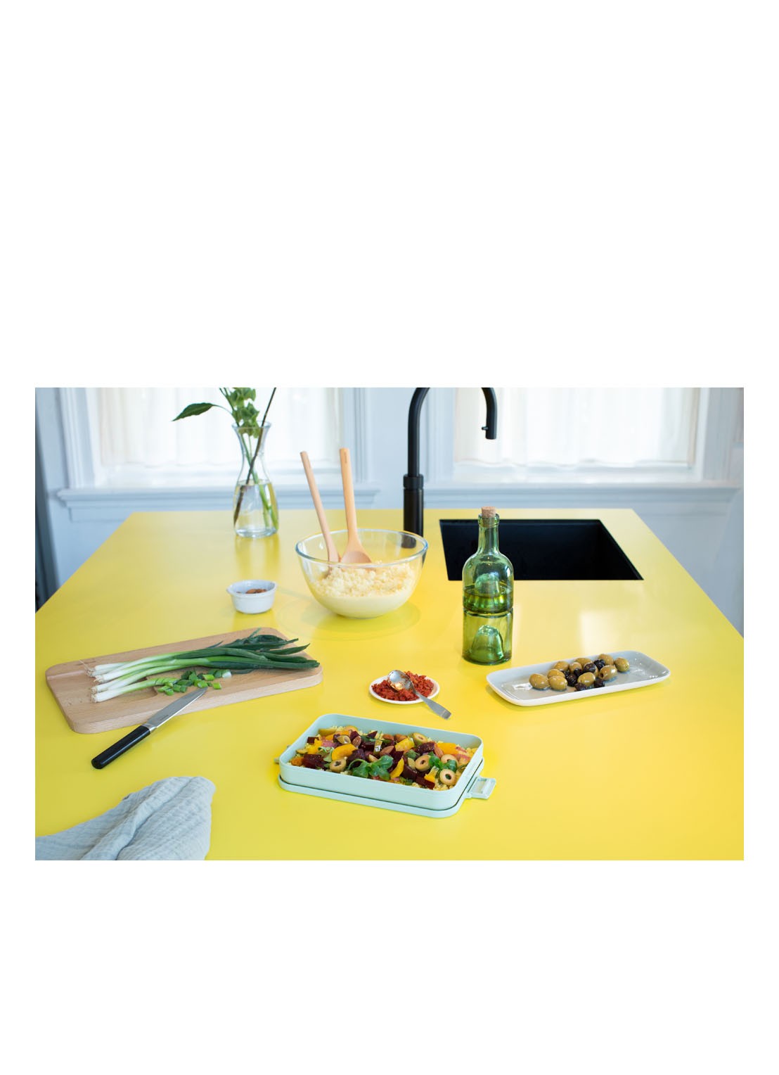 Brabantia Make & Take broodtrommel - detail 6 mint
