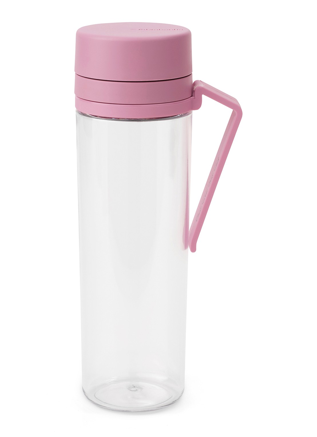 Brabantia Make & Take drinkfles met fruitfilter 50 cl  - voorkant 7 donkerroze