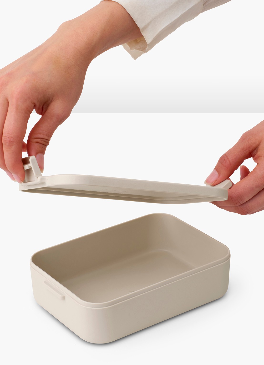 Brabantia Make & Take lunchbox/broodtrommel - detail 2 beige