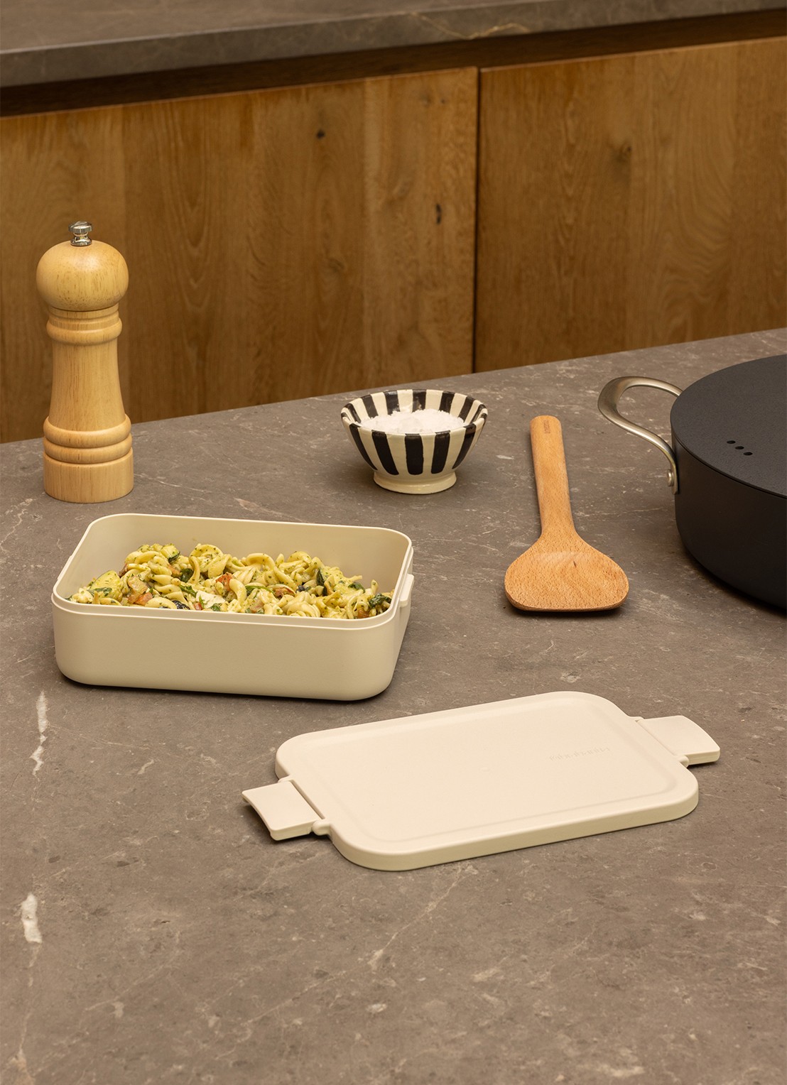 Brabantia Make & Take lunchbox/broodtrommel - detail 5 beige
