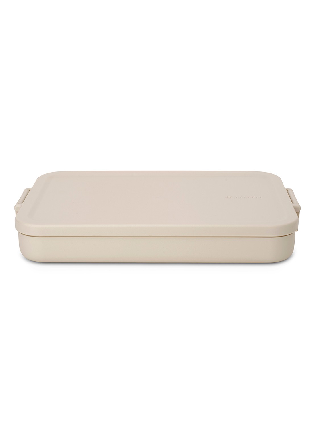 Brabantia Make & Take lunchbox/broodtrommel - voorkant beige