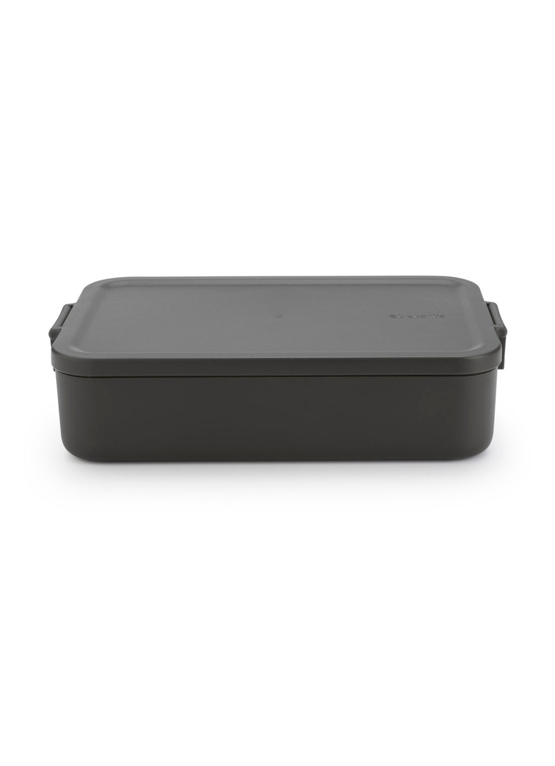 Brabantia Make & Take lunchbox L - voorkant donkergrijs