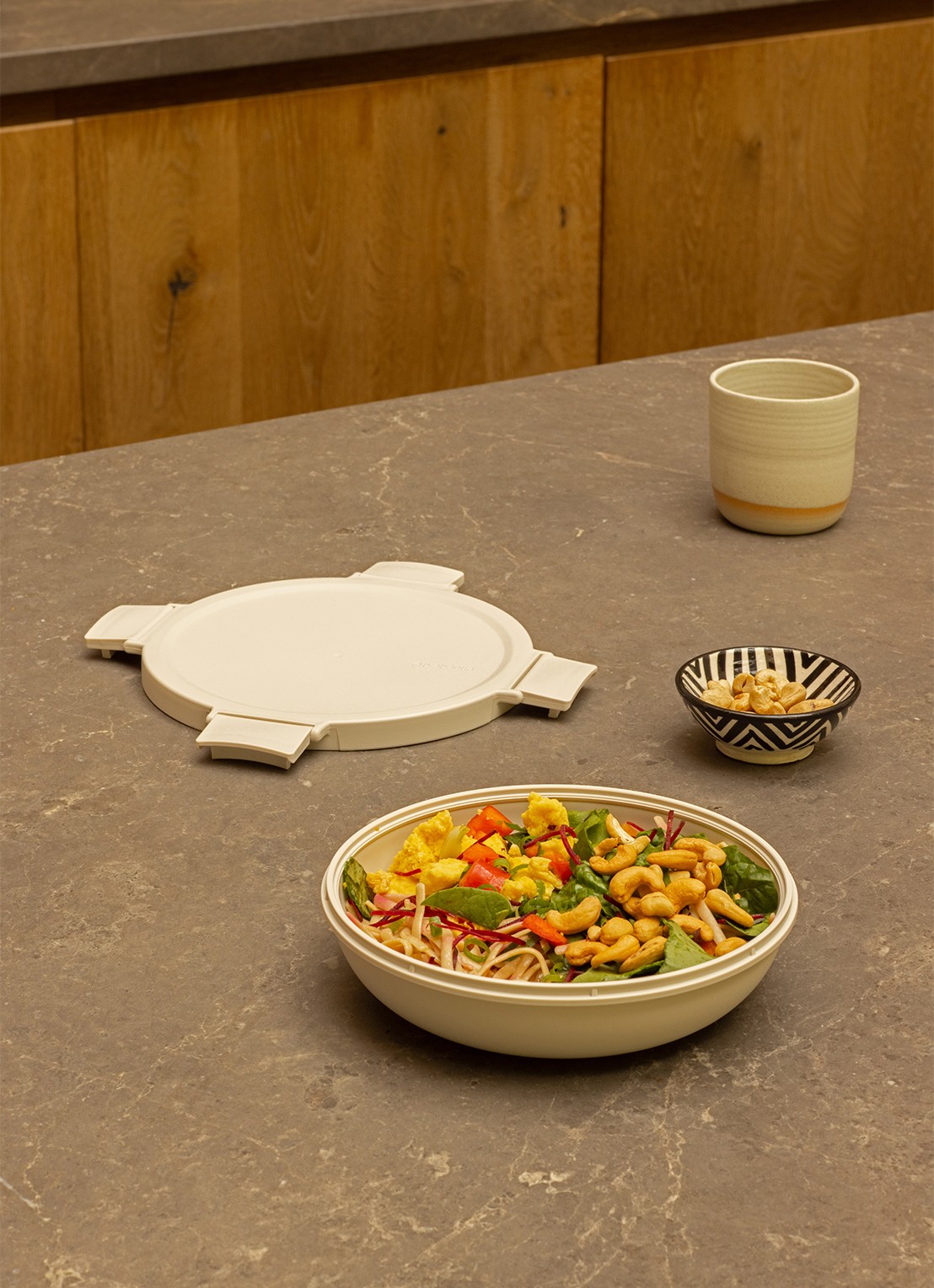 Brabantia Make & Take lunchkom 1 liter - detail 7 beige