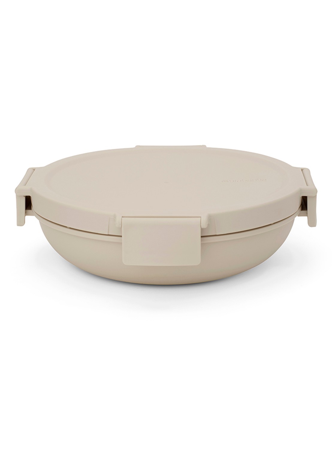 Brabantia Make & Take lunchkom 1 liter - voorkant 2 beige