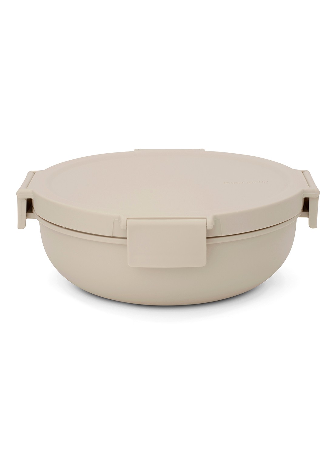 Brabantia Make & Take Salade Lunchbox To Go 1,3 liter - voorkant 2 beige