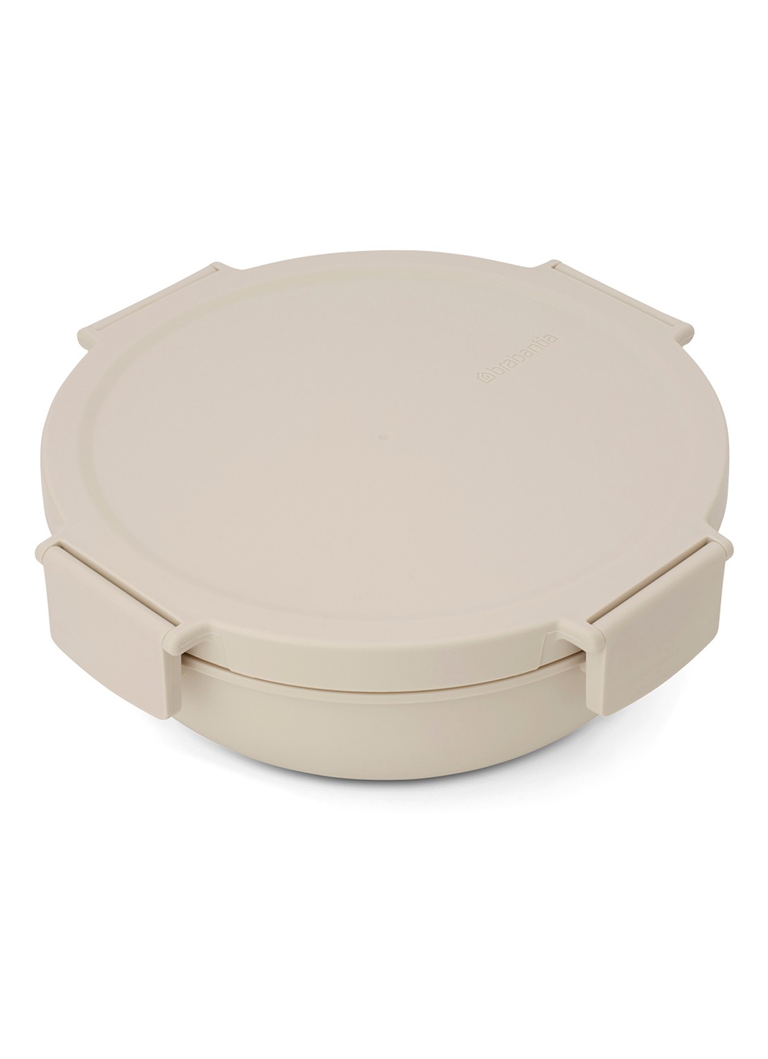 Brabantia Make & Take Salade Lunchbox To Go 1,3 liter - voorkant 3 beige