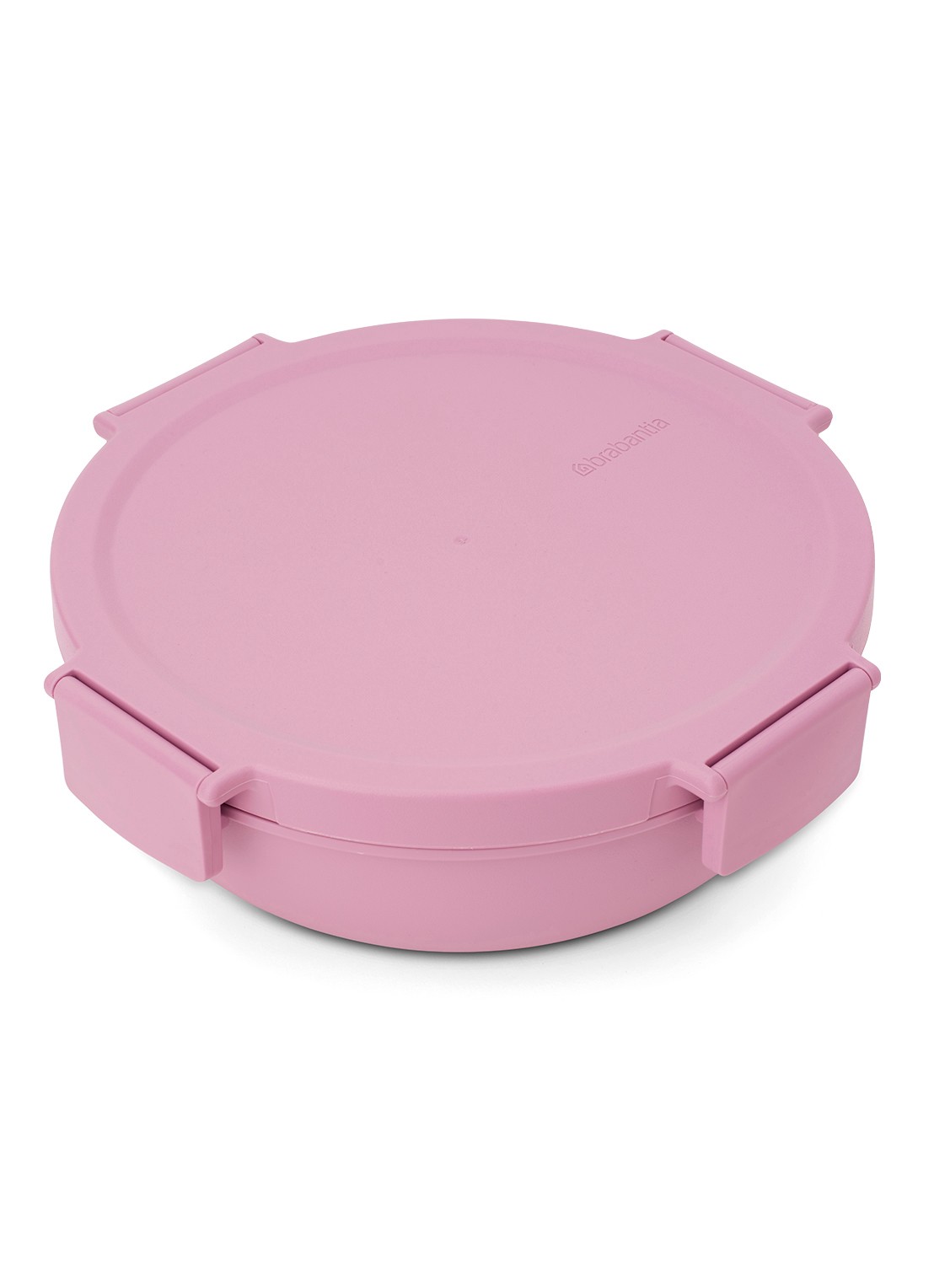 Brabantia Make & Take Salade Lunchbox To Go 1,3 liter - voorkant 7 donkerroze