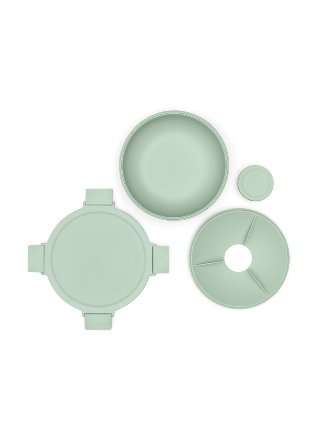 Brabantia Make & Take saladebak 1,3 liter - achterkant 6 mint