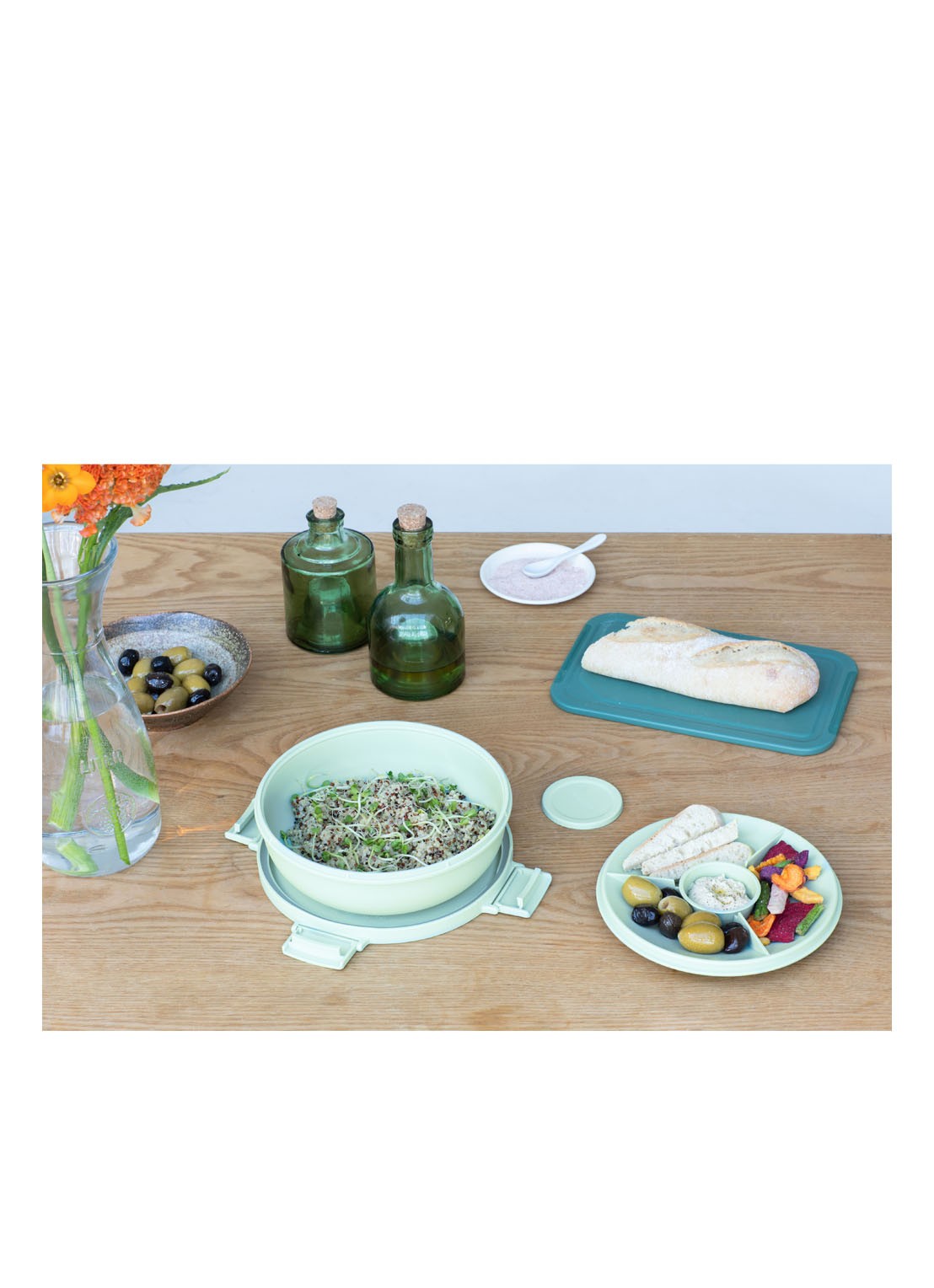 Brabantia Make & Take saladebak 1,3 liter - detail 3 mint