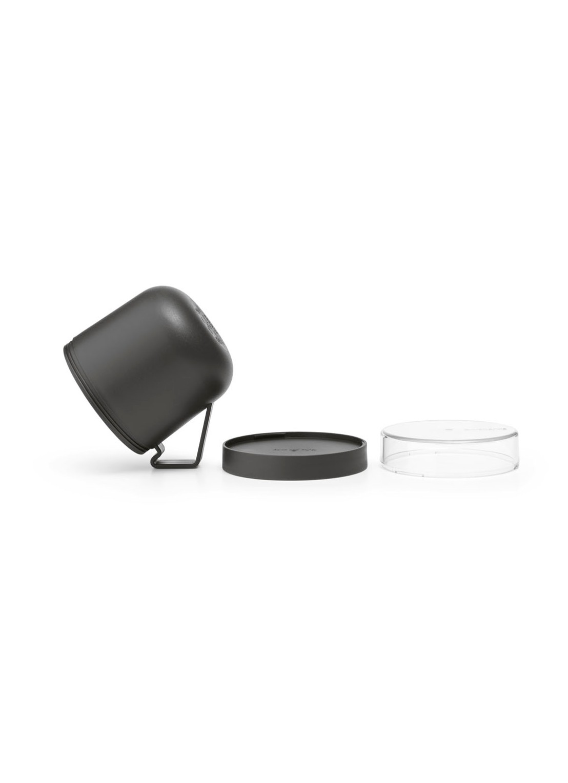 Brabantia Make & Take soepbeker 60 cl - achterkant 6 zwart