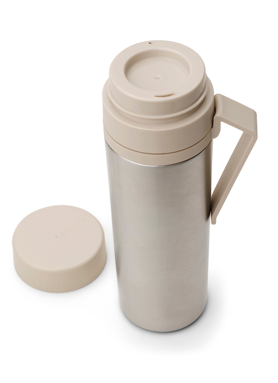 Brabantia Make & Take thermosfles 500 ml  - voorkant 2 beige