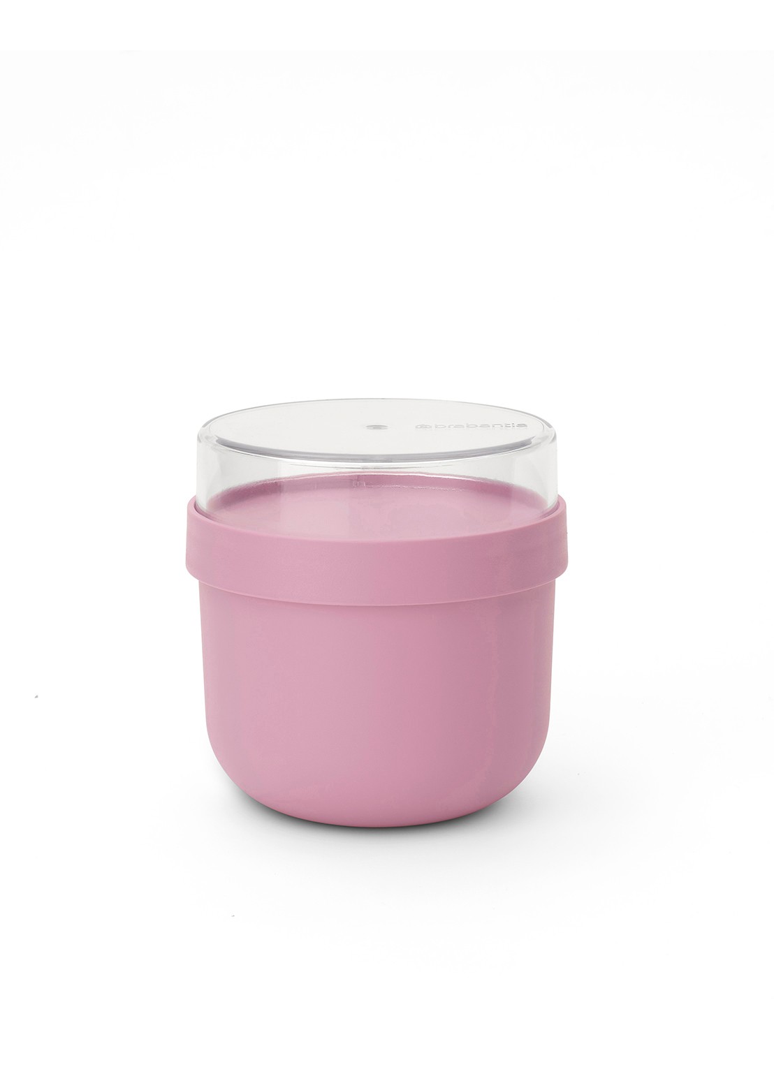 Brabantia Make & Take Yoghurt Beker To Go 500 ml - voorkant 7 donkerroze
