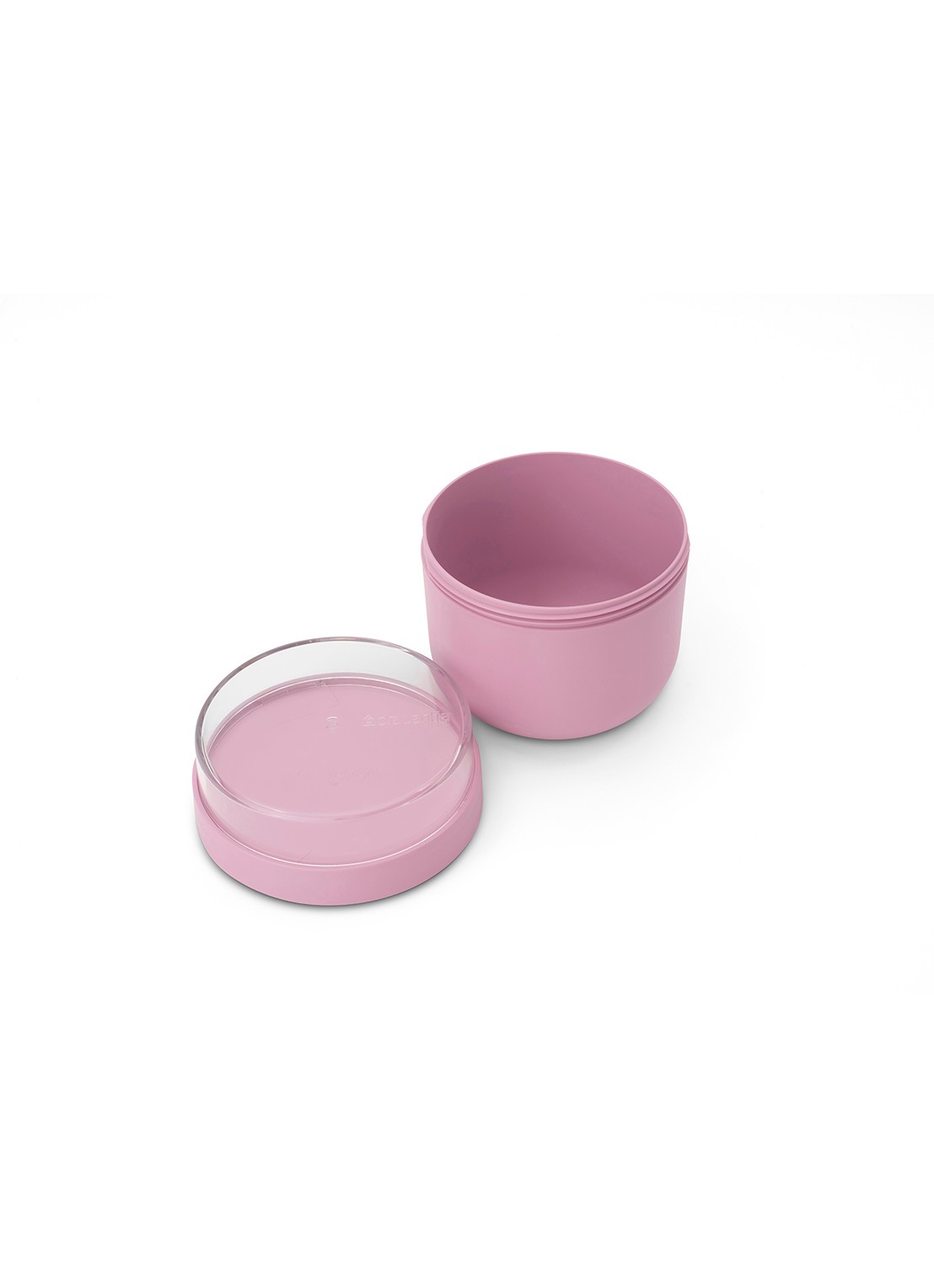 Brabantia Make & Take Yoghurt Beker To Go 500 ml - voorkant 8 donkerroze