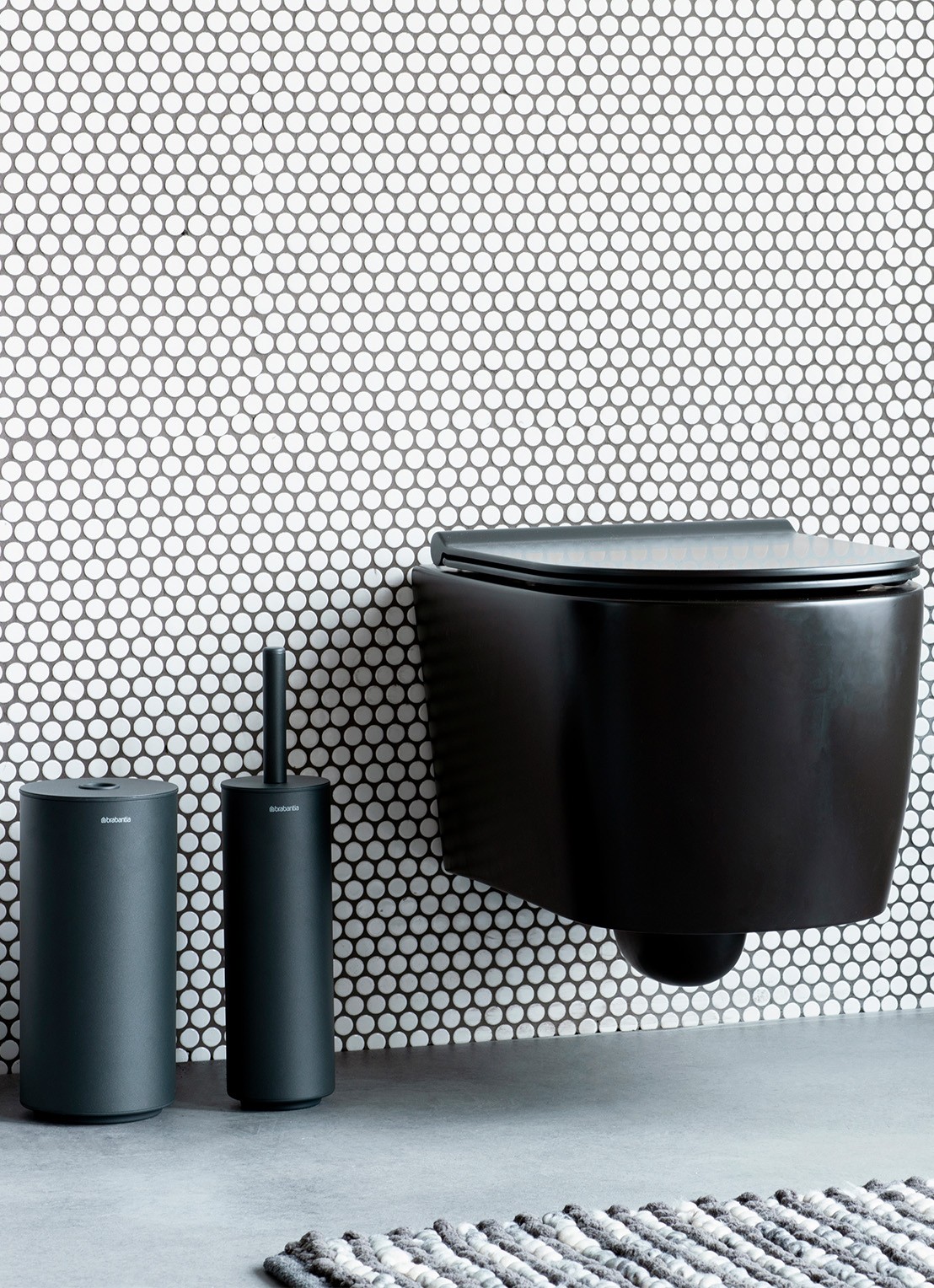 Brabantia MindSet toiletaccessoires 3-delig  - detail 5 antraciet