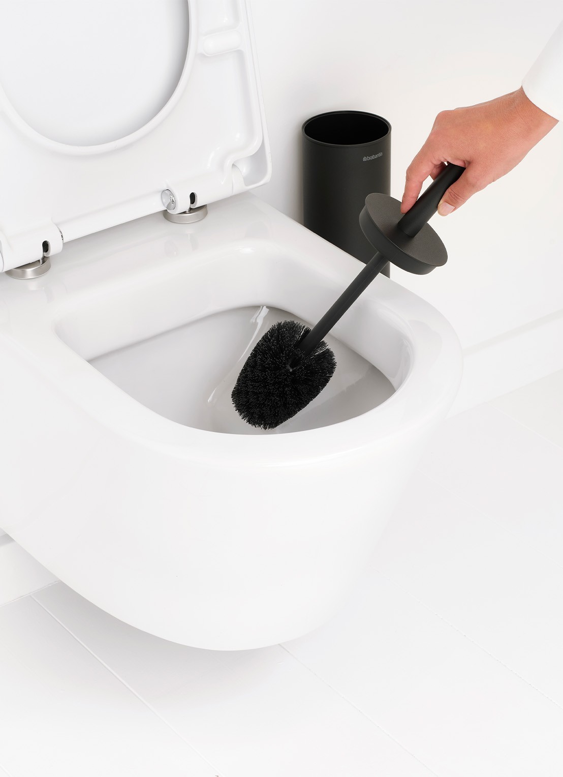 Brabantia MindSet toiletaccessoires 3-delig  - voorkant 2 antraciet