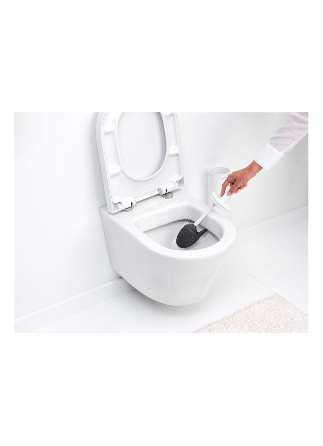 Brabantia MindSet toiletborstel met houder 40,6 cm - detail 5 wit